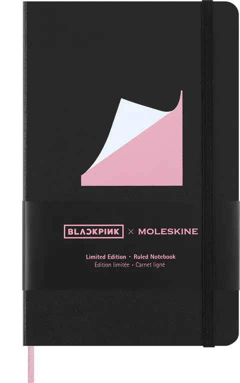 Moleskine x Blackpink Taccuino a Righe Album Square Two, Copertina Rigida e Chiusira
