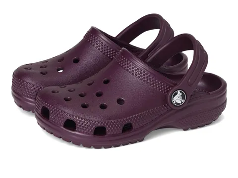 Crocs Classic Clog T, Zoccoli Unisex - Bambini e Ragazzi, Plush Plum, 19/20 EU