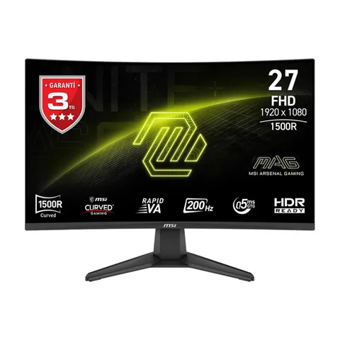MSI MAG276CF E20 Monitor 27" FHD 200 Hz 0,5 ms Curva