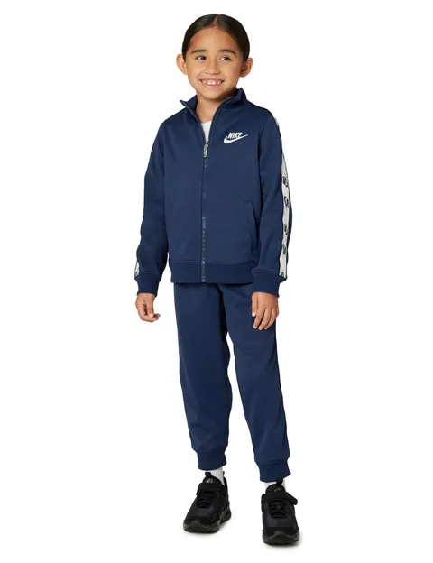 Nike Full Zip With Logo Tap Set per bambini Midnight Navy 6/7 anni