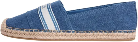Tommy Hilfiger Espadrillas Hilfiger Webbing FW0FW09334 da Donna, Denim (Denim), 3,5
