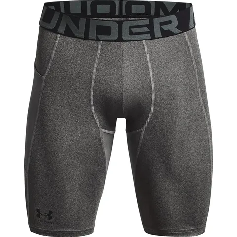 Men's Heatgear Compression Shorts Carbon Heather/Black M M
