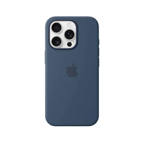 Apple Custodia MagSafe iPhone 16 Pro Silicone - Denim