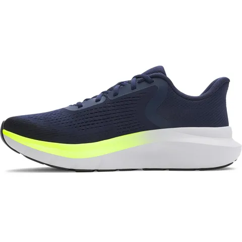 Under Armour Mens Charged Rogue 5 Runners, Blu Marino Lavato Alta Vis Giallo Nero, 41 EU
