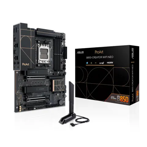 ASUS ProArt B850-Creator WIFI Neo, Scheda madre ATX, 14+2+1 Stadi di Alimentazione, Slot