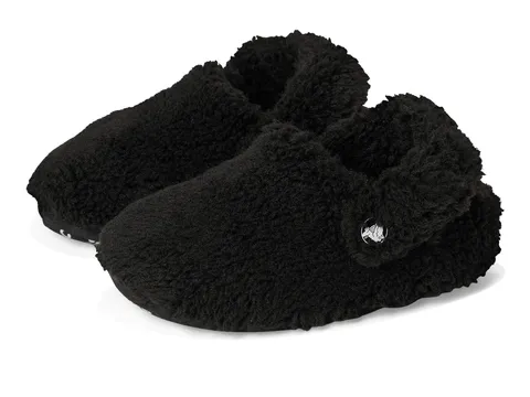 Crocs Classic Cozzzy Slipper K, Pantofole Unisex - Bambini e Ragazzi, Nero, 33/34 EU