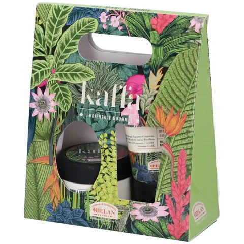 Helan, Kaffa, Crema Mani e Rinforzante Unghie, Set con Crema Idratante Profumata Mani +