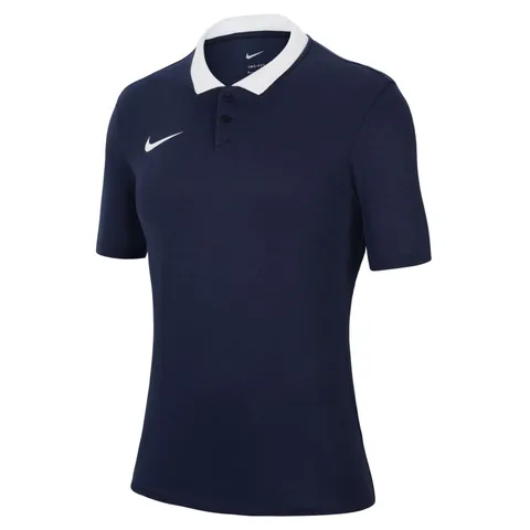 Nike CW6965-451 W NK DF PARK20 Polo SS Polo Donna Obsidian/White/White XS