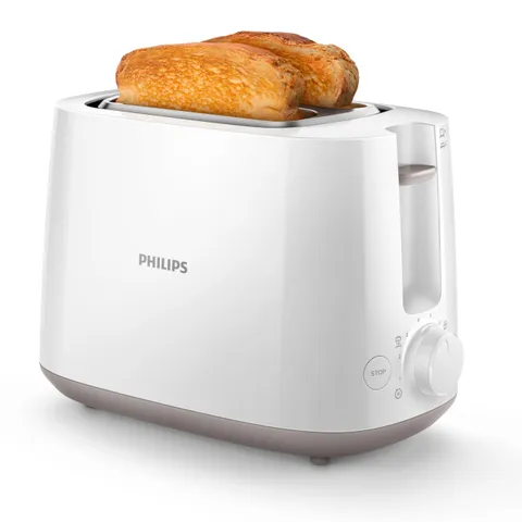 Philips Viva Collection Tostapane 2 fette 8 livelli bianco