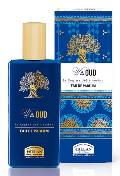 Helan, W Oud - Profumo Donna con Note Orientali di Cardamomo, Incenso e Zafferano, Eau de