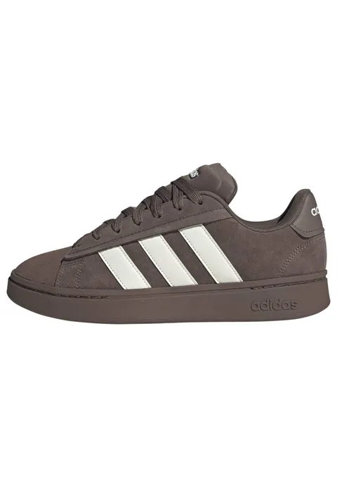 adidas Uomo Grand Court Alpha 00S Shoes, Earth Strata/off White/Earth Strata, 38 2/3 EU