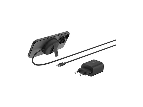 Belkin Tappetino di ricarica wireless magnetica 15 W con supporto, caricatore wireless