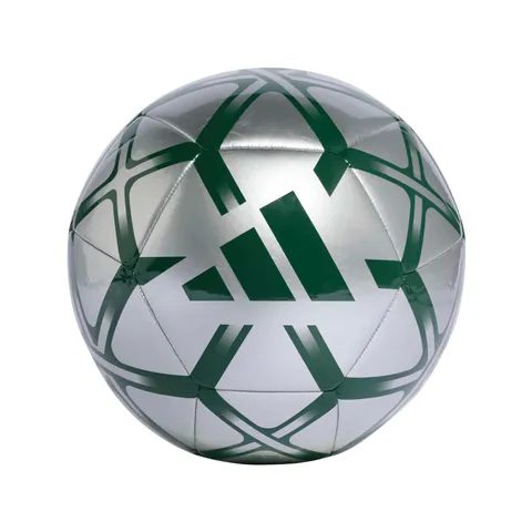 adidas Unisex - Adulto Starlancer Club Ball Recreation Ball, silver met./dark green, 5