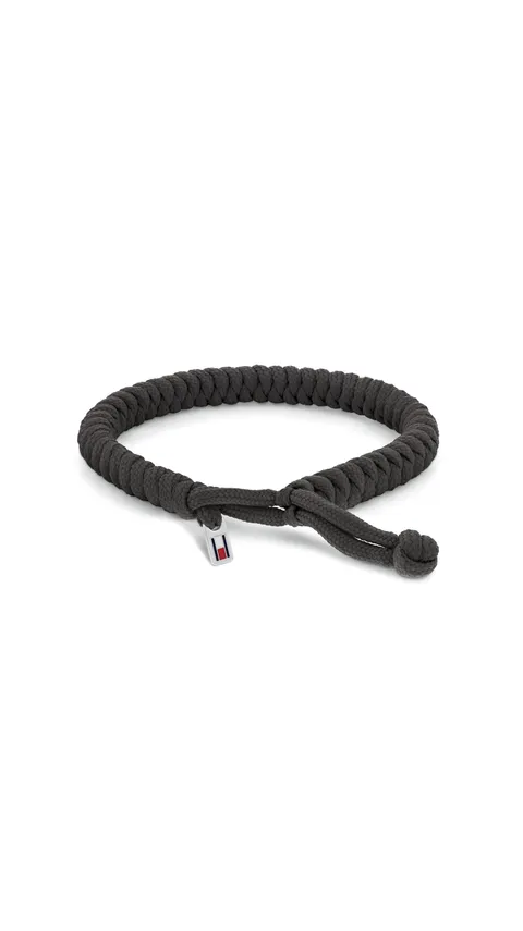 Tommy Hilfiger Jewelry Braccialetto in Nylon da uomo Marrone - 2790593