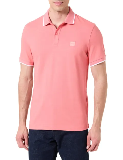 Boss Polo da Uomo, Light/Pastel Red 632, XL