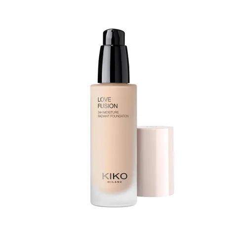KIKO Milano Love Fusion 24H Moisture Radiant Foundation 2NG, Fondotinta Idratante A Lunga