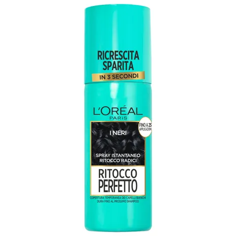L'Oréal Paris Spray Ritocco Perfetto, Spray Istantaneo per Radici e Capelli Bianchi