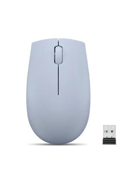 Lenovo 300 Mouse Wireless Compatto, Sensore Ottico 1000 DPI, 2,4 GHz, Ambidestro