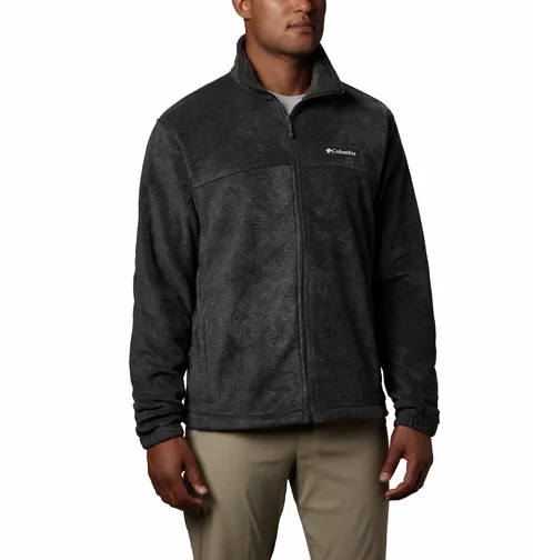 Columbia Steens Mountain Full Zip 2.0, Giacca in pile Uomo, Charcoal Heather, XL