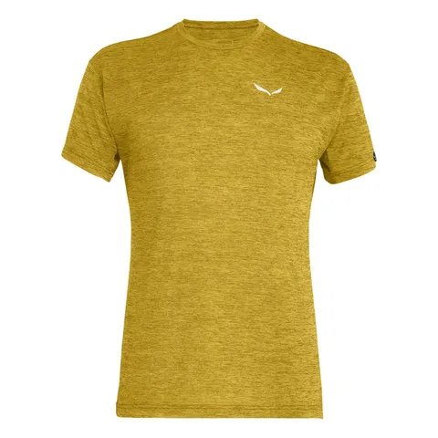 Salewa Puez Melange Dry'Ton T-Shirt Uomo, Olive Oil Melange, XL
