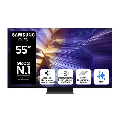 Samsung Smart TV 55" QE55S94FAEXZT OLED 4K NQ4 AI Gen3