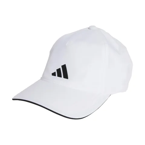 adidas Unisex - Adulto Bball Aeroready Hat, White/Black/Black, S-M