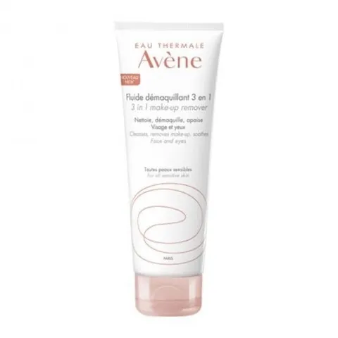 Avène - Fluido Struccante 3 in 1 - Viso, occhi e labbra - 200 ml