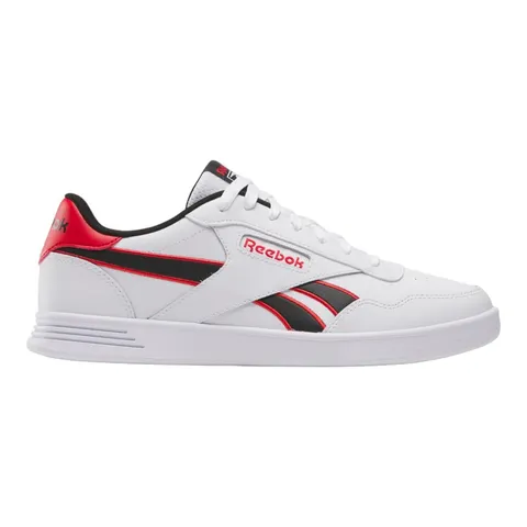 Reebok Scarpe da Ginnastica Unisex Court Advance, Bianco Nero Vectorred, 39 EU