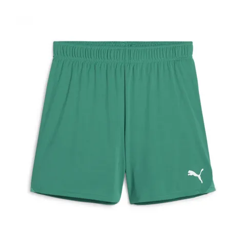 PUMA teamGOAL Shorts Wmns - Pantaloncini in Maglia Adulti Unisex, Sport Green-PUMA White