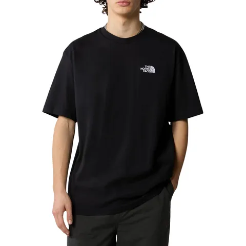 THE NORTH FACE NF0A87NRJK3 M S/S Essential Oversize Tee T-Shirt Uomo TNF Black Taglia XXL