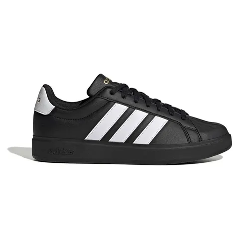 adidas Uomo Streettalk Shoes, Core Black/Ftwr White/Matte Gold, 40 2/3 EU