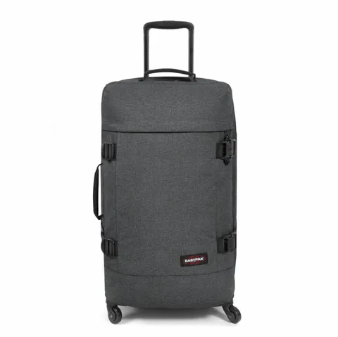 Eastpak TRANS4 M Valigia, 70 x 39 x 28 cm, 68 L - Black Denim (Grigio)