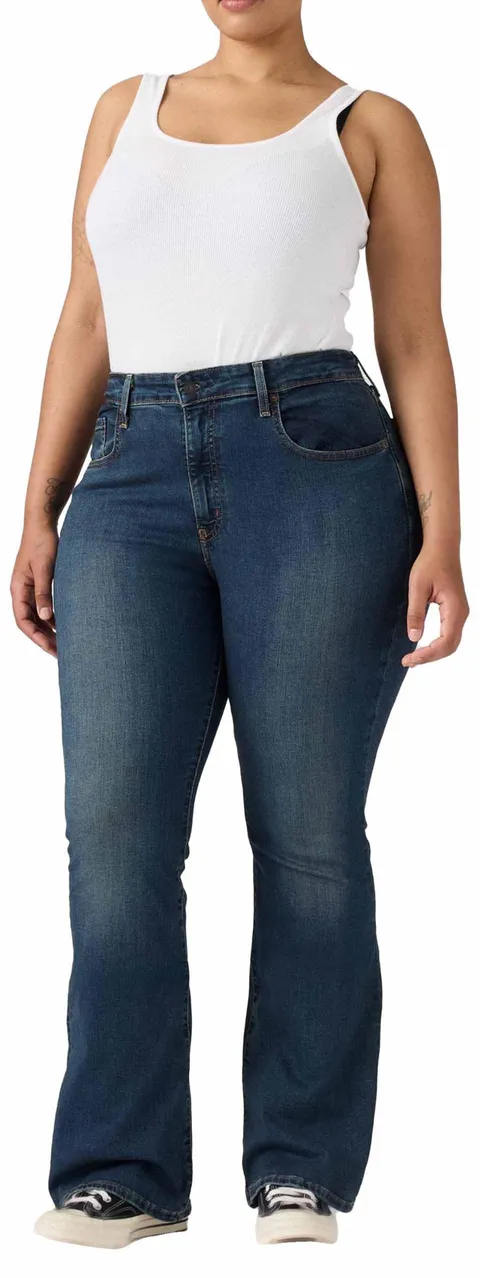 Levi's 726 High Rise Flare, Donna, Blue Swell, 27W / 30L