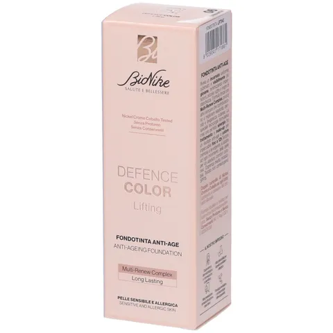 BioNike Defence Color - Fondotinta Lifting Anti-age SPF 15, 06 Cinnamon, per Pelli