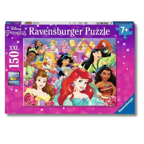 Ravensburger - Puzzle Principesse Disney, 150 Pezzi XXL - Puzzle Bambini 7 Anni