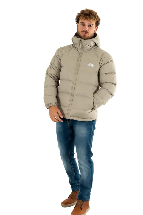THE North FACE NF0A5GIE1I41 M Hydrenalite DOWN Hoodie Giacca Uomo CLAY GREY Taglia S
