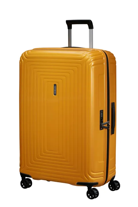 Samsonite Neopulse - Spinner L, Valigia, 75 cm, 94L, Giallo (Metallic Radiant Yellow)
