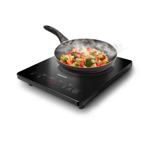 Philips Piastra a induzione Serie 3000-8 livelli di riscaldamento, 4 programmi di