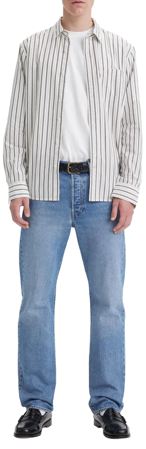 Levi's 501 Original Fit, Jeans Uomo, Chemicals, 38W / 34L