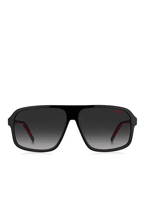 HUGO Occhiali da Sole HG1195/S Black/GREY Shaded 60/13/145 uomo