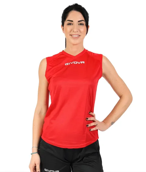 Givova Shirt Smanicato One Rosso