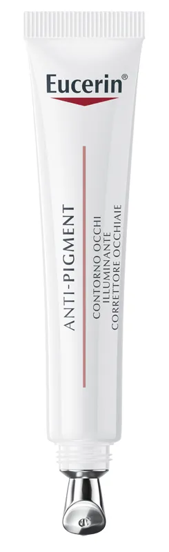 Eucerin Anti-Pigment Contorno Occhi Illuminante Correttore Occhiaie 15 ml, Crema contorno