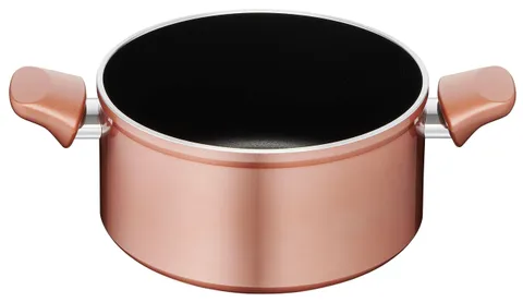 Lagostina Ramata Casseruola Fonda Antiaderente in Alluminio Ø 20 cm con Esterno Effetto