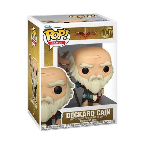 Funko Pop! Games: Diablo 3 - Deckard Cain - Diablo 4 - Figura in Vinile da Collezione