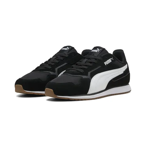 PUMA Sneakers Softride St Miler Unisex 37.5, White Black Gum Beige