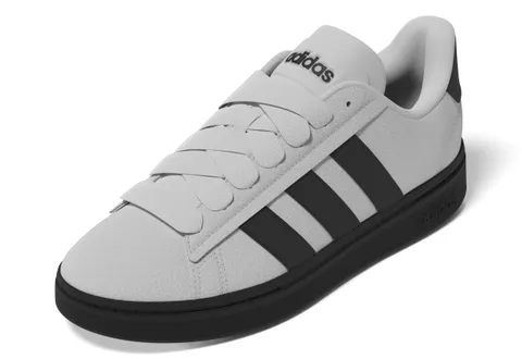 Adidas Uomo Grand Court Alpha 00S Shoes, Grey One/Core Black/Core Black, 44 2/3 EU