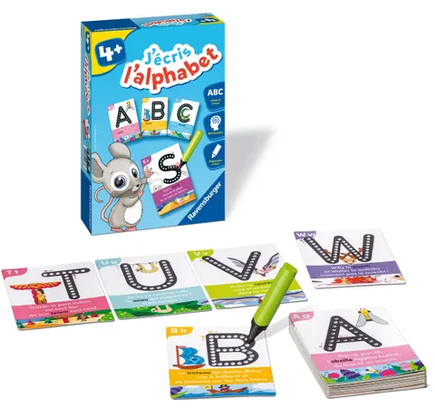 Ravensburger - Gioco didattico - Sto scrivendo l'alfabeto - Preparazione alla scrittura