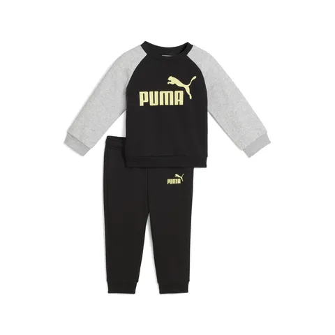 PUMA Minicats ESS Raglan Crew Set FL INF