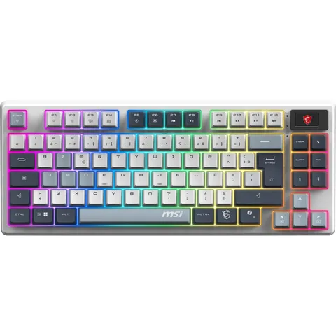 Gaming Keyboard MSI Forge GK600 TKL RGB FR Layout black (Forge GK600 TKL W SKY FR)