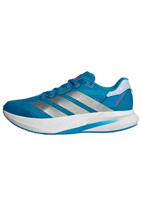 adidas Uomo Duramo Speed 2 Running Shoes, Solar Blue/Silver Met./Crystal Sky, 43 1/3 EU